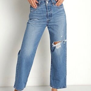 Levi’s Ribcage Straight Ankle in Noe High